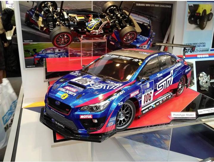 Actual product image Tamiya Subaru WRX STI 24H Nürburgring TT-02 (Kit)