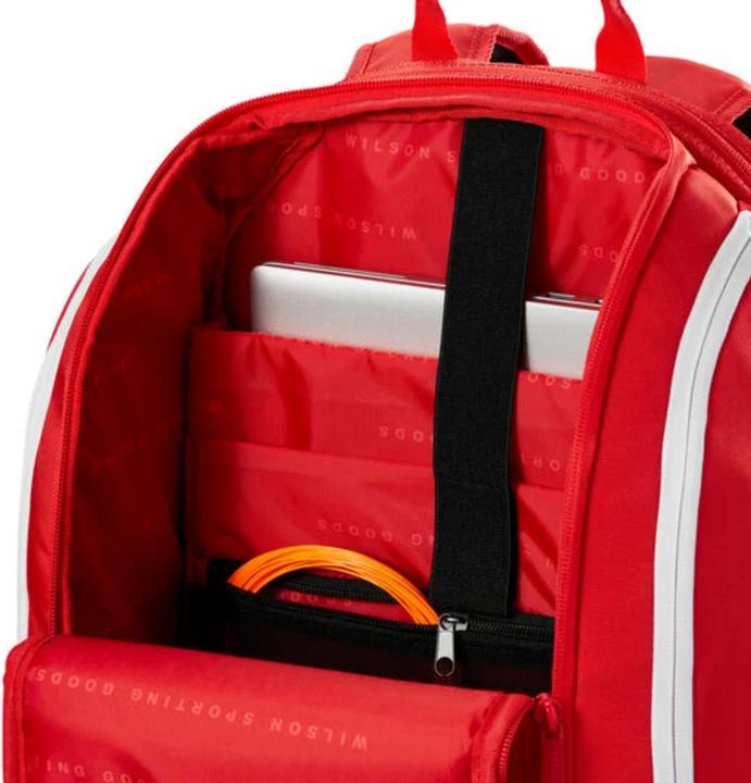 Image du produit Wilson Super Tour Red Backpack 2025