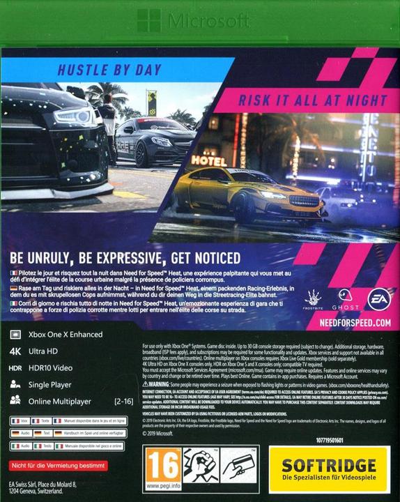 Actual product image EA Games Need for Speed - Heat (Xbox Series X, Xbox One X, Multilingual)