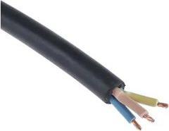 Actual product image Rs Pro H05RRF 4 Core 0.75mm rubber cable 100m (100 m)