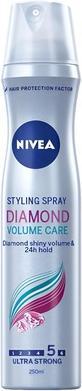 Produktbild NIVEA Haarspray 250ML Diamond Volume stärkt das Haar mit Volumen (250 ml)