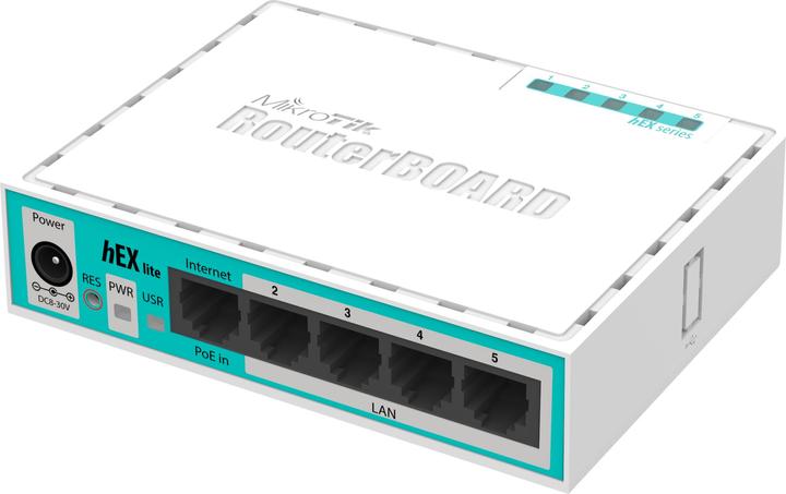Immagine prodotto MikroTik Router hEX Lite RB750R2