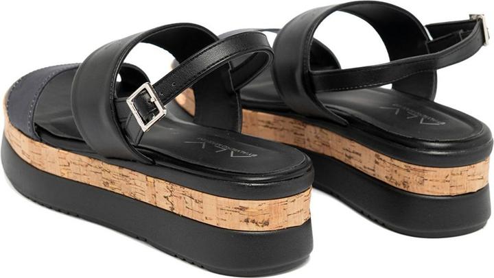 Actual product image ALV by Alviero Martini Damen Keil-Sandalen Aurelia Plus - 100% Polyurethan (40)