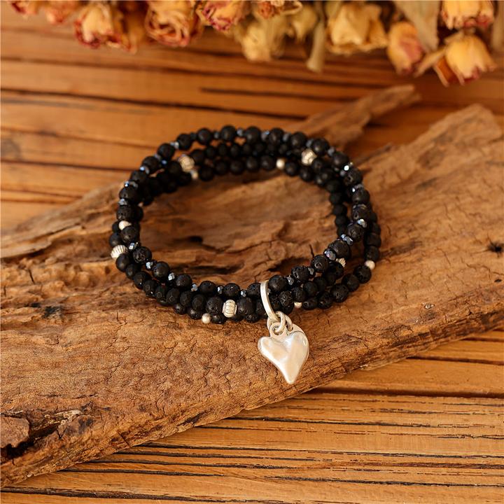 Produktbild Andreani Armband mit echtem Lavastein (8 cm, Steine)