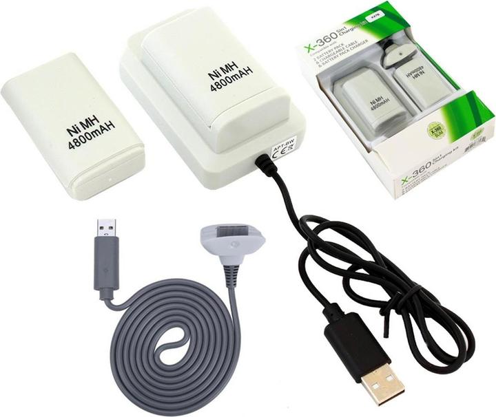 Produktbild ATL Telecom Ltd Aptel Xbox 360 KX7B Akku-Ladestation (Xbox 360)