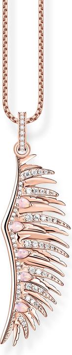 Produktbild Thomas Sabo Anhänger Phönix Flügel mit Rosa Steinen Roségold (925er Silber)