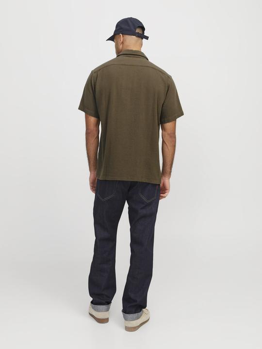 Image du produit Jack & Jones Rddwayne Structure Resort Shirt S/S Sn (XXL)