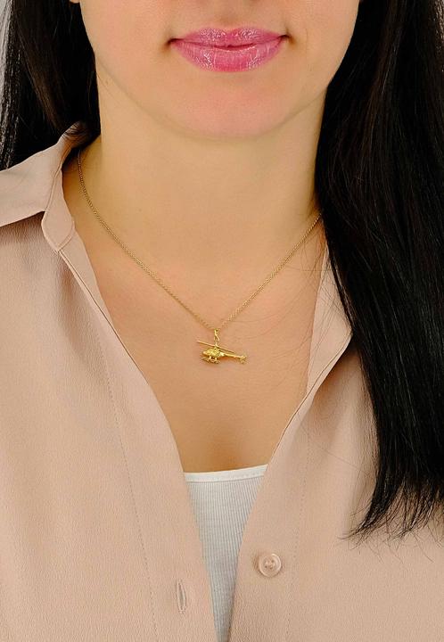 Actual product image Muau Helicopter (750/18K yellow gold)