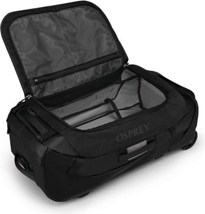 Immagine prodotto Osprey Transporter Wheeled Duffel 90, Raven (90 l, XL (da 115l))