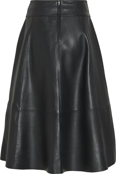 Actual product image Vila High Waist Ledermidirock (40)