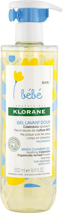 Klorane Sanftes Reinigungsgel mit CalendulaHaare und Körper
