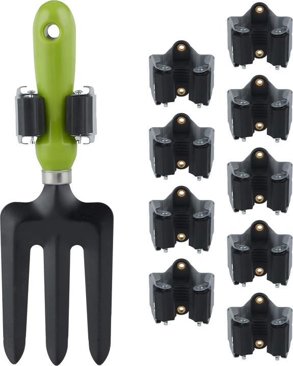 Image du produit Relaxdays Porte-outils jeu de 10, en caoutchouc