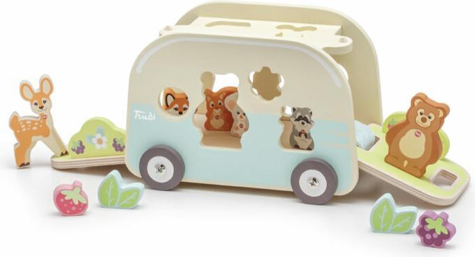 Produktbild Trudi Wohnwagen Wald mit Tieren