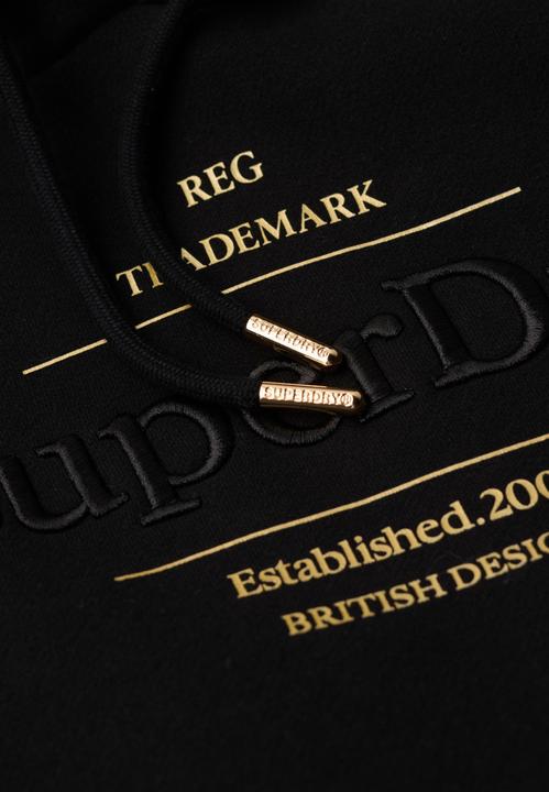 Produktbild Superdry hoodie damen uperdry luxe metallic logo (S)