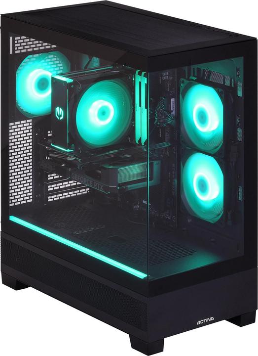 Actual product image Actina 5901443416487 (AMD Ryzen 5 7600X, 32 GB, 1000 GB, GeForce RTX 5070 Ti)