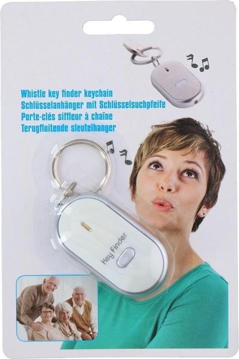 Image du produit Grundig – Schlüsselanhänger mit Pfeifen-Locator (weiss)