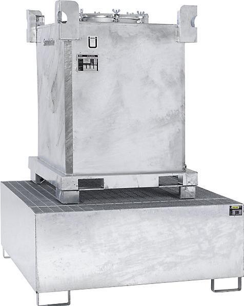 Produktbild kaiserkraft Stahl-Auffangwanne für Tankcontainer (1000 l)