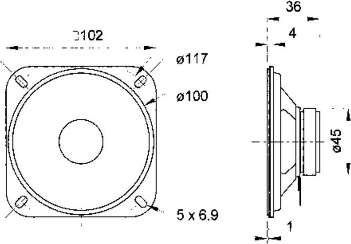 Produktbild Visaton Breitbandlautsprecher 20W