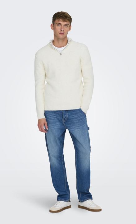 Immagine prodotto Only & Sons Onstegan Reg 5 Wool Half Zip Knit Bf (L)