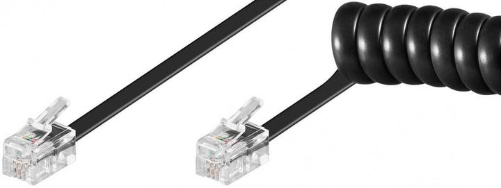 Actual product image Max Hauri Telephone handset cable spiral 0.4 m
