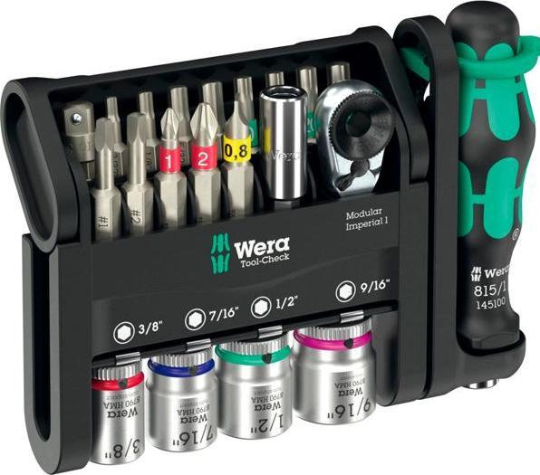 Produktbild Wera Tool-Check Modular Set Imperial 1 (21 Teile)