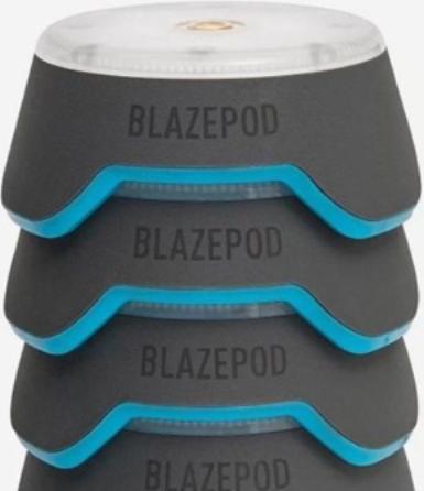 Productafbeelding Blazepod Standaard 4 stuks. +app+tas+voedingsstation