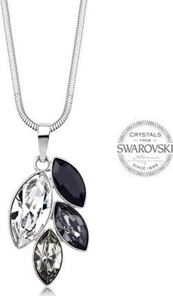 Immagine prodotto Levien Collana con quattro cristalli Navette scuri (L)