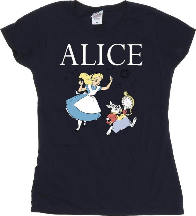 Image du produit Disney - T-shirt ALICE IN WONDERLAND FOLLOW THE RABBIT - Femme (XXL)