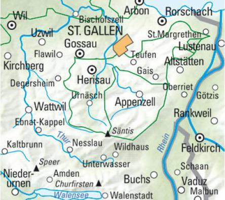 Image du produit St. Gallen-Appenzellerland 60000