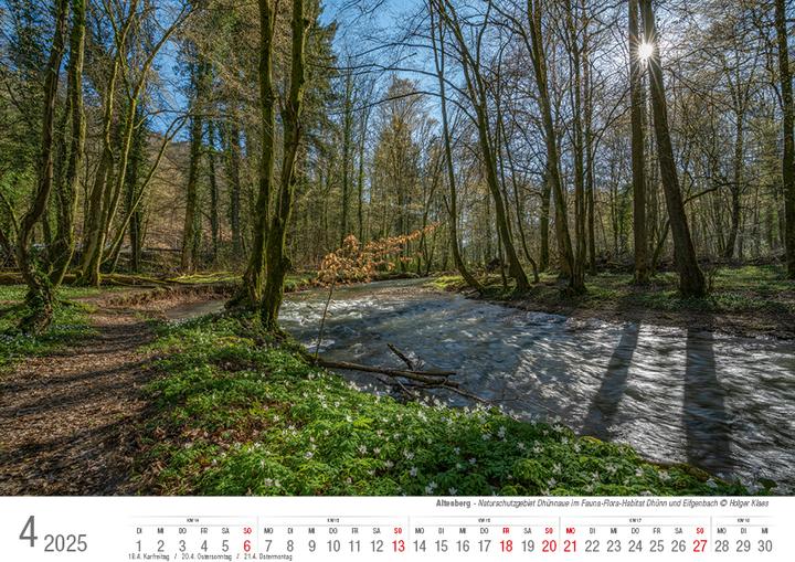 Produktbild Altenberg 2025 Bildkalender A4 Spiralbi (A4, Harter Einband)