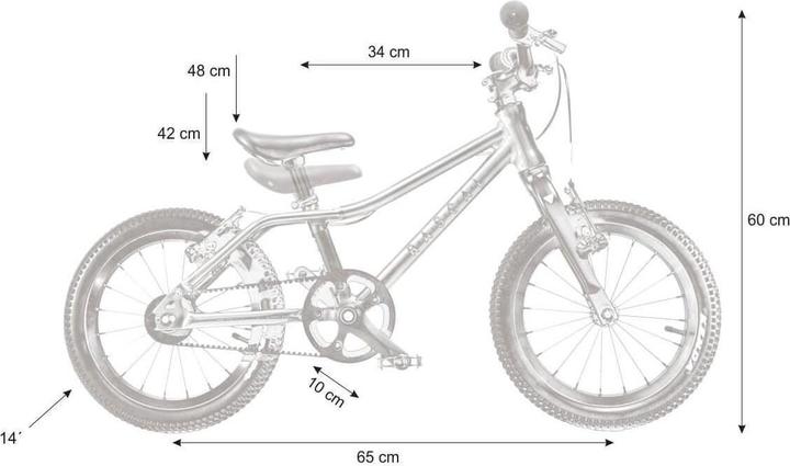 Immagine prodotto Rascal Bikes Furfante 14 (14")