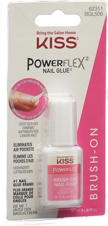 Actual product image KISS PowerFlex Brush-On (Artificial nails, Clear)