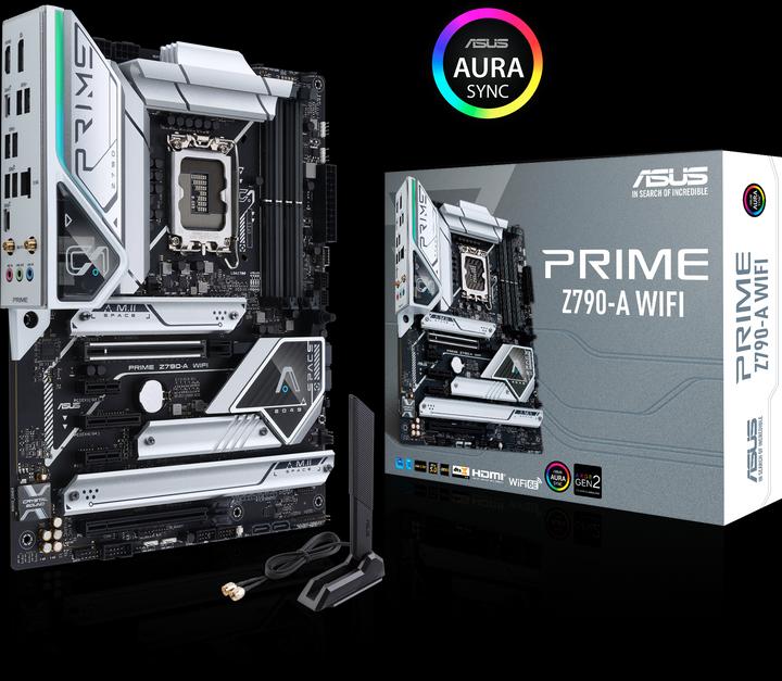 Actual product image ASUS PRIME Z790-A WIFI (LGA 1700, Intel Z790, ATX)