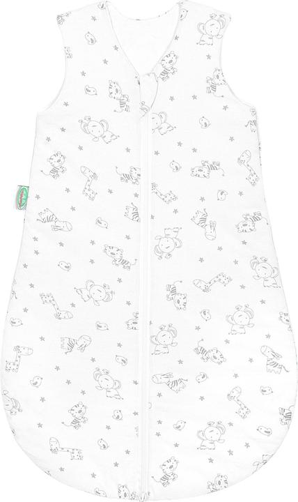 Image du produit Odenwälder Sac de couchage d'été pour bébé Animal Farm Blanc Gr. 90 (90 cm)