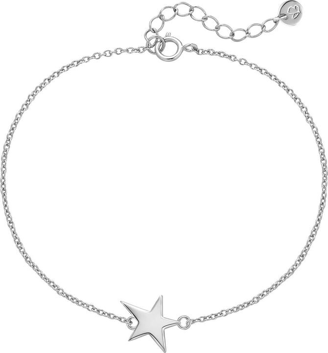Produktbild Glanzstücke München Damen Armband Stern Sterling Silber - 34524 (17 cm, Sterling Silber)