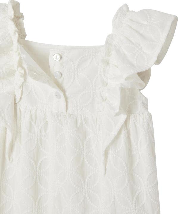 Actual product image Vertbaudet Festive baby jumpsuit with embroidery (74)