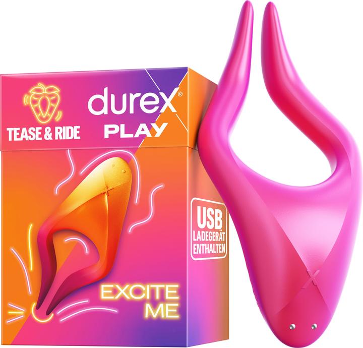Durex Stimulateur Play Ride & Tease Multi Erog Zone