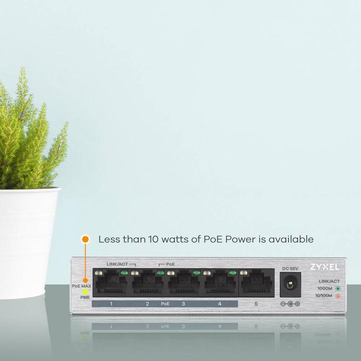 Image du produit Zyxel GS1005HP (5 Ports)