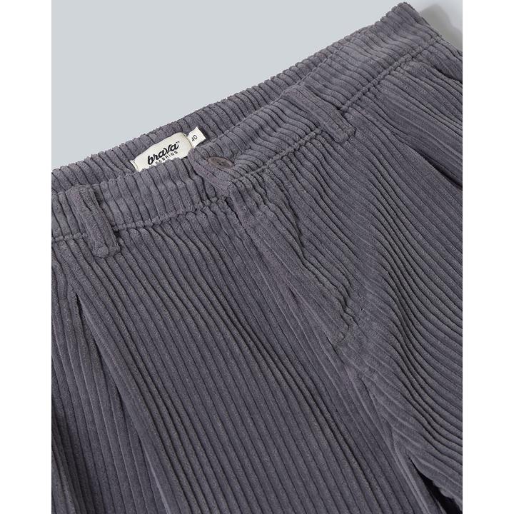 Actual product image Brava Fabrics Corduroy Pleated Chino (L)