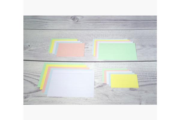 Produktbild Exacompta Karteikarten (A6, 205 g/m², 100 x)