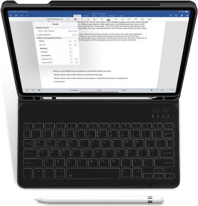 Actual product image Tech-Protect Case with Keyboard (iPad 10.9 (2022))