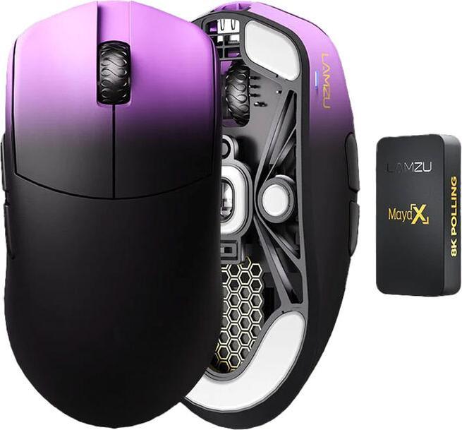 Productafbeelding Lamzu Maya X Gaming Maus - Purple Shadow