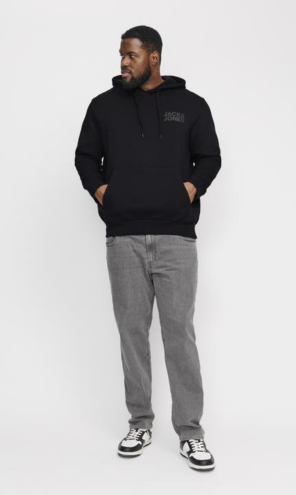 Actual product image Jack & Jones Jjecorp Logo Sweat Hood Noos Pls (6XL)