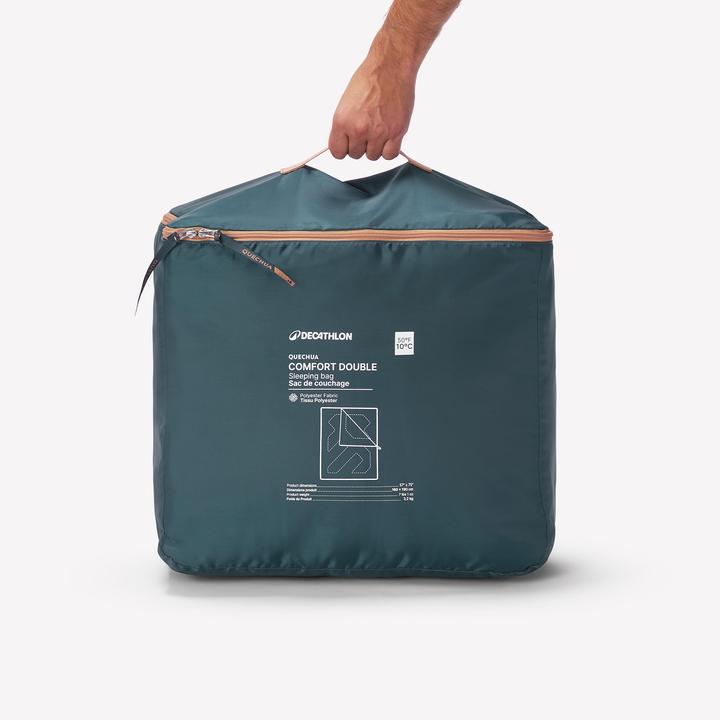 Immagine prodotto Quechua Doppelschlafsack Camping - Comfort Double 10 °C