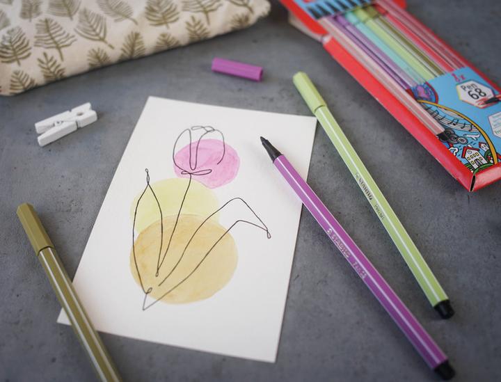 Actual product image STABILO Pen 68 (8 colours, 8 x)