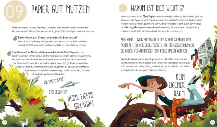 Actual product image 10 Ideen mit denen du die Umwelt schützen kannst (German, Eleonora Fornasari, Claudia Theis-Passaro, Clarissa Corradin, 2022)