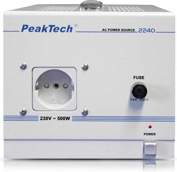 Peaktech P 2240 Transformateur d'isolement