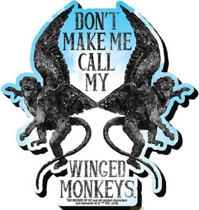 Image du produit NMR Distribution Wizard of Oz : Aimant Monkeys Funky Chunky (1 x)