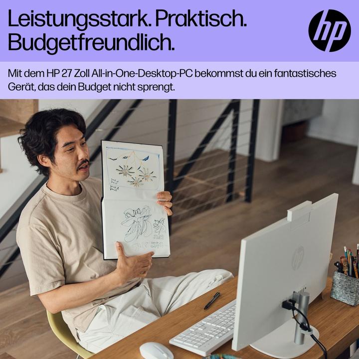 Immagine prodotto HP AIO 27-cr0102ng (Intel Core i5-1335U, 16 GB, 1000 GB, Grafica Intel Iris)