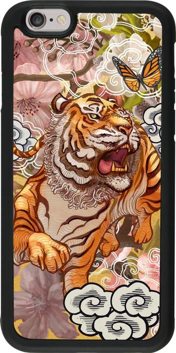 Actual product image PhoneLook Cover silicone black Spring 23 japanese tiger (Apple iPhone 6)